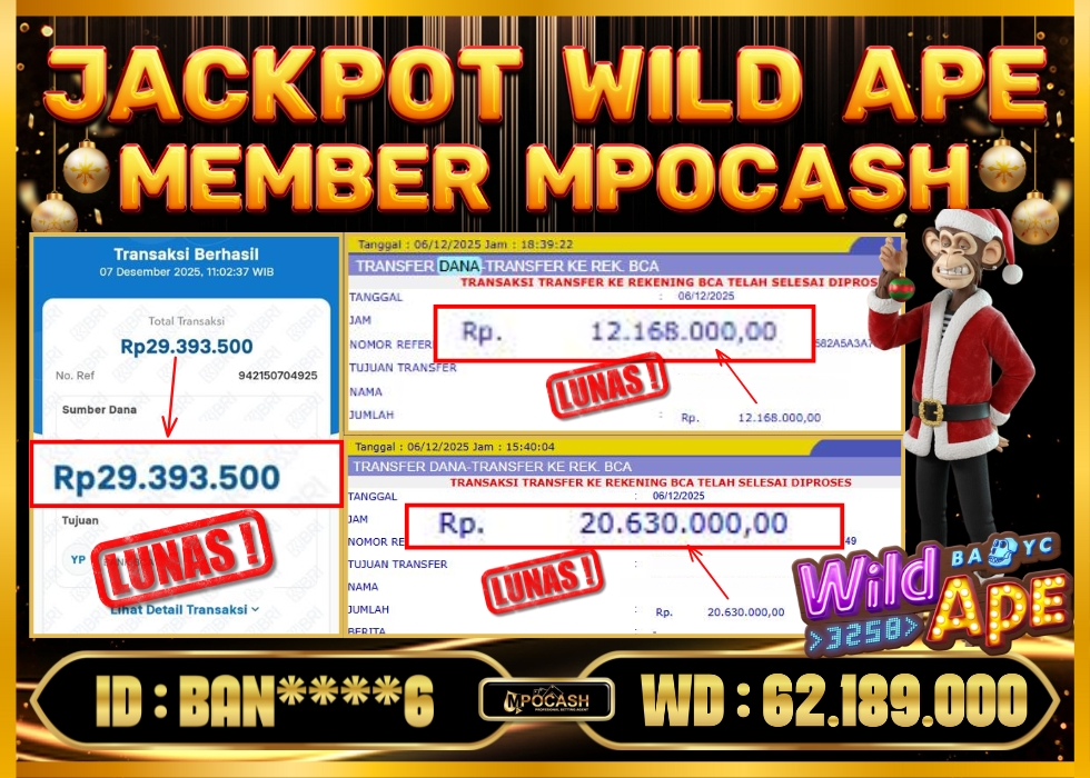 MPOCASH JACKPOT WILD APE